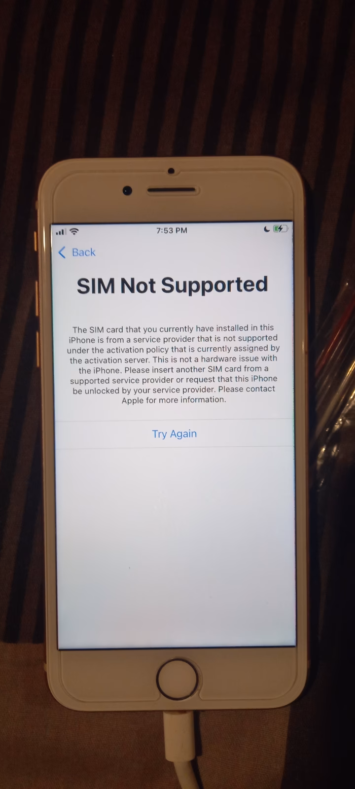 Why is my iOS device not working?