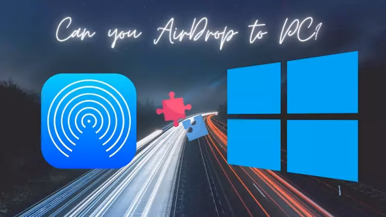 How to airdrop photos from iPhone to Windows PC using SMB?