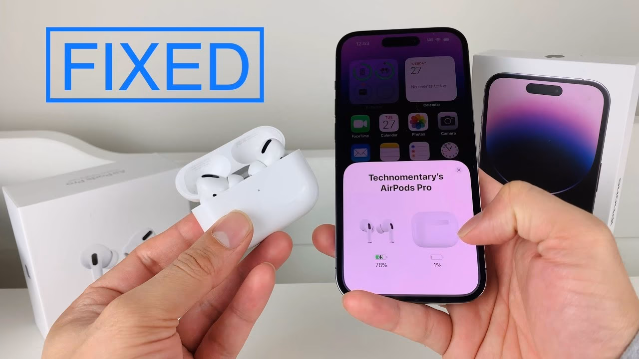 Why are my AirPods not working?
