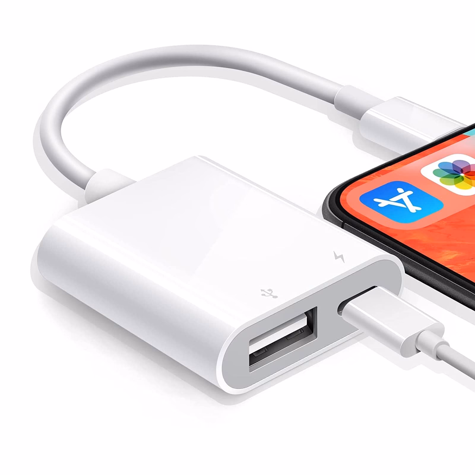 Can I connect a new iPhone with a Lightning adapter?