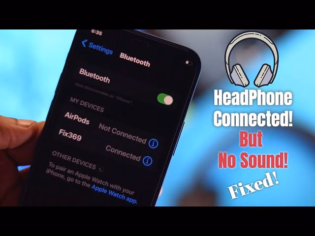 Why does my iPhone sound if I plugged in my headphones?