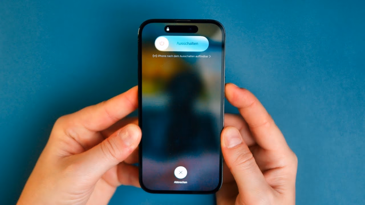 Wie kann ich mein iPhone ausschalten?