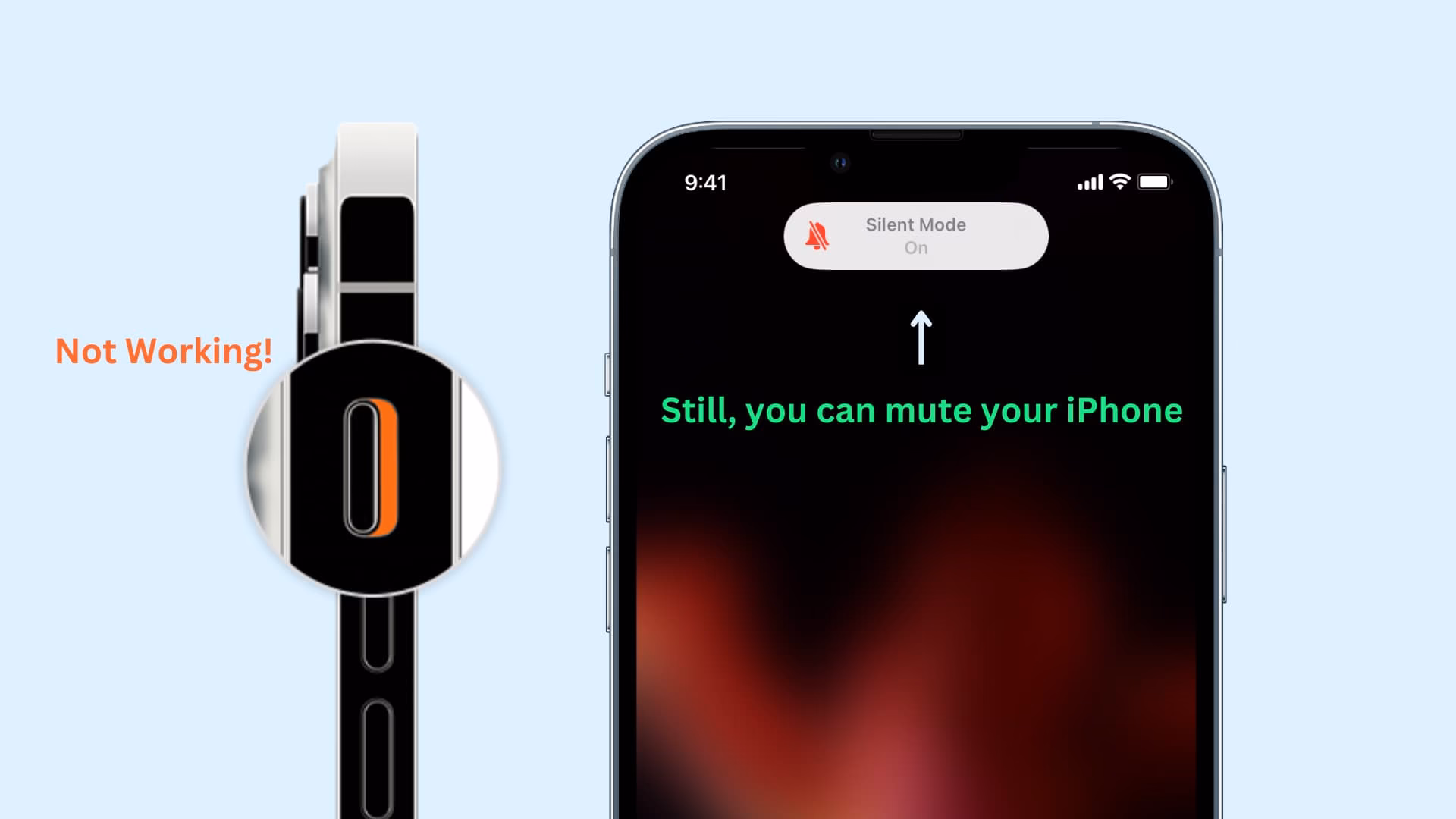 How to fix an iPhone that's stuck in silent mode?