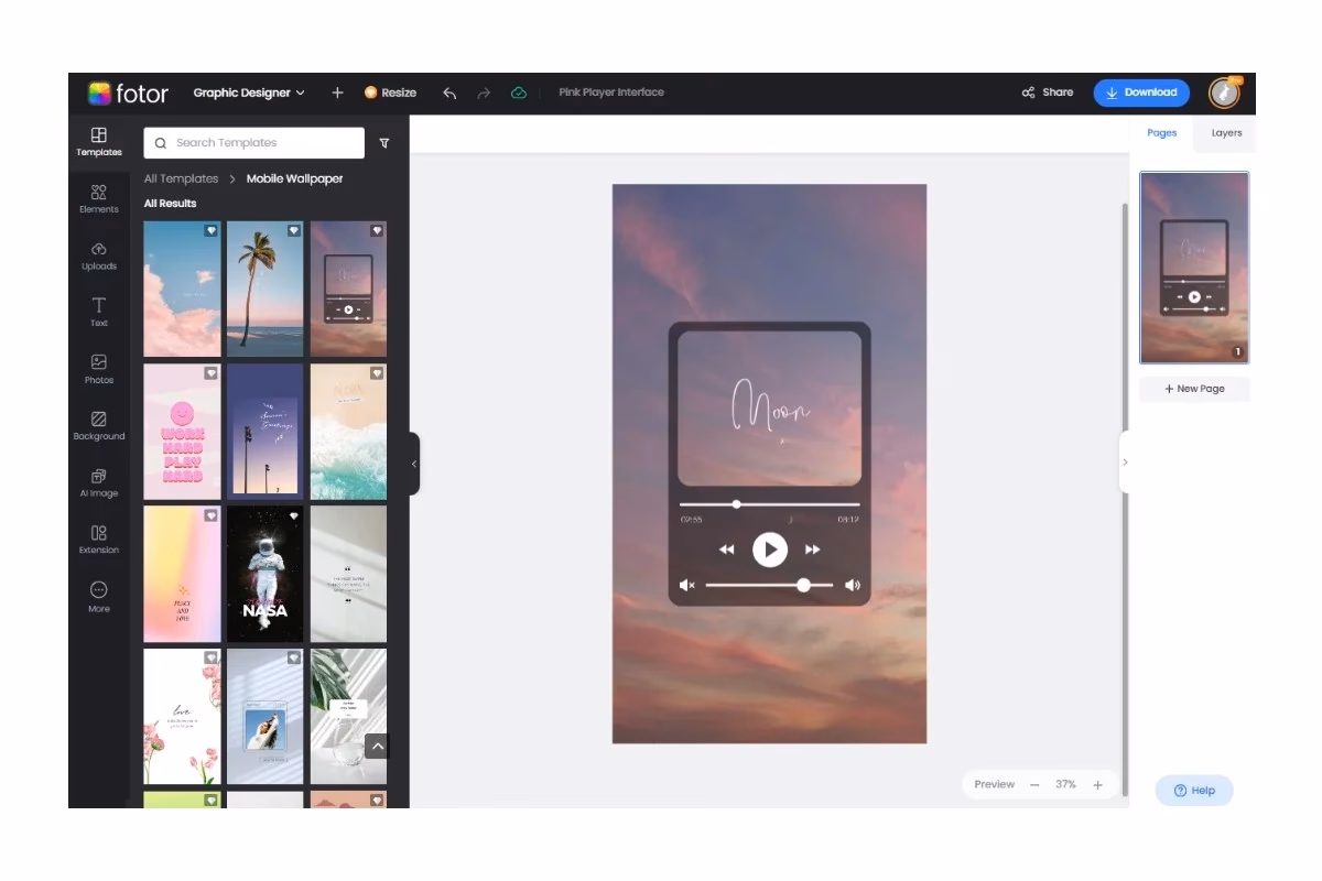 What is Ai iPhone wallpaper generator?