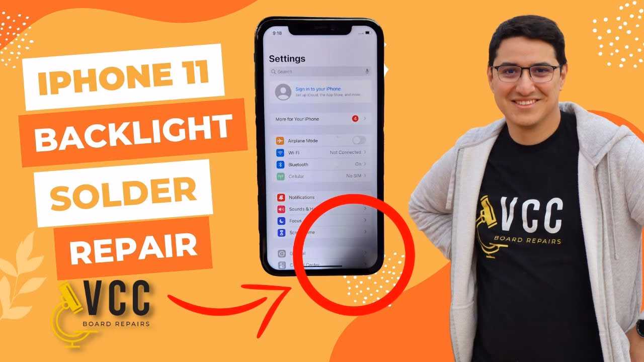 Does iPhone backlight repair come with a warranty?