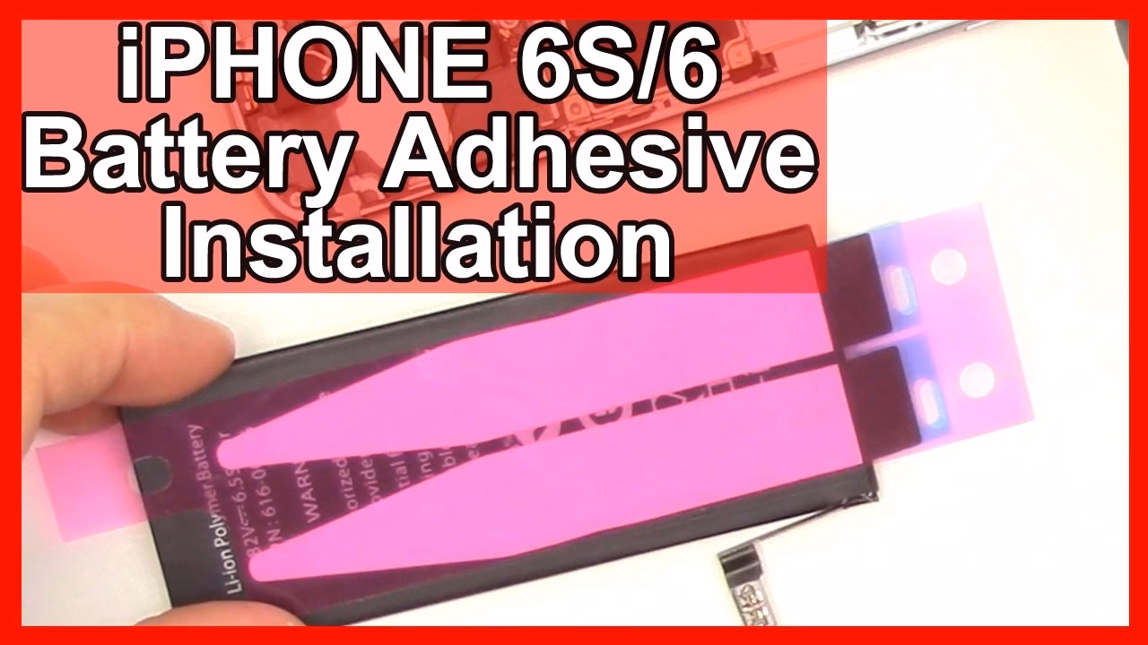 How long does it take to install iPhone 6S battery adhesive strip?