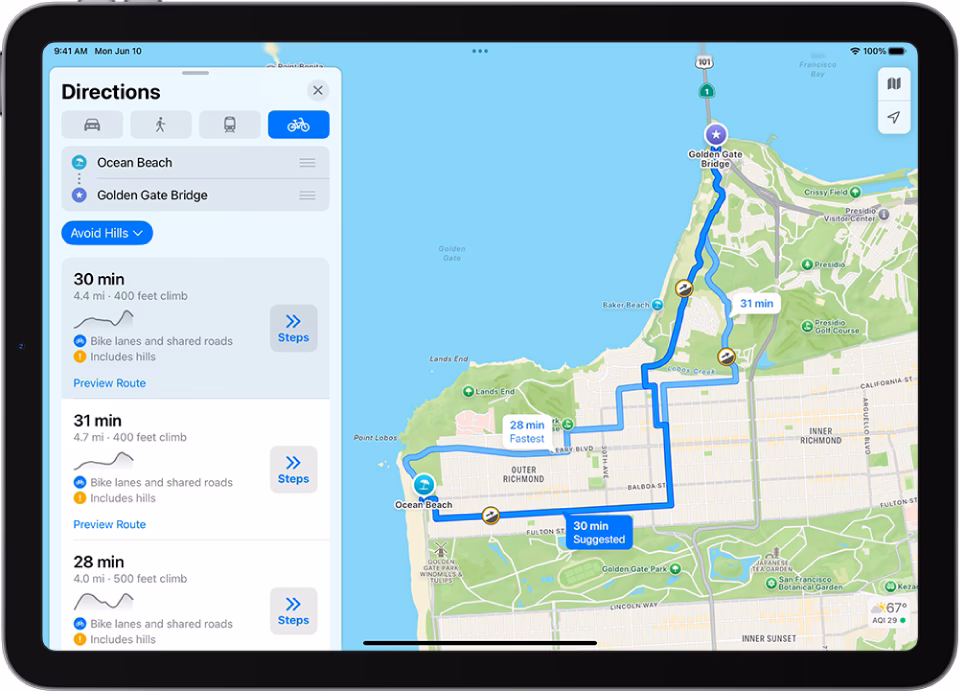 How to choose a bicycle app for iPhone?