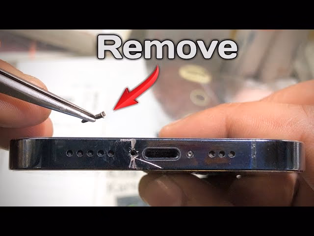 How do you remove screws from iPhone 4?