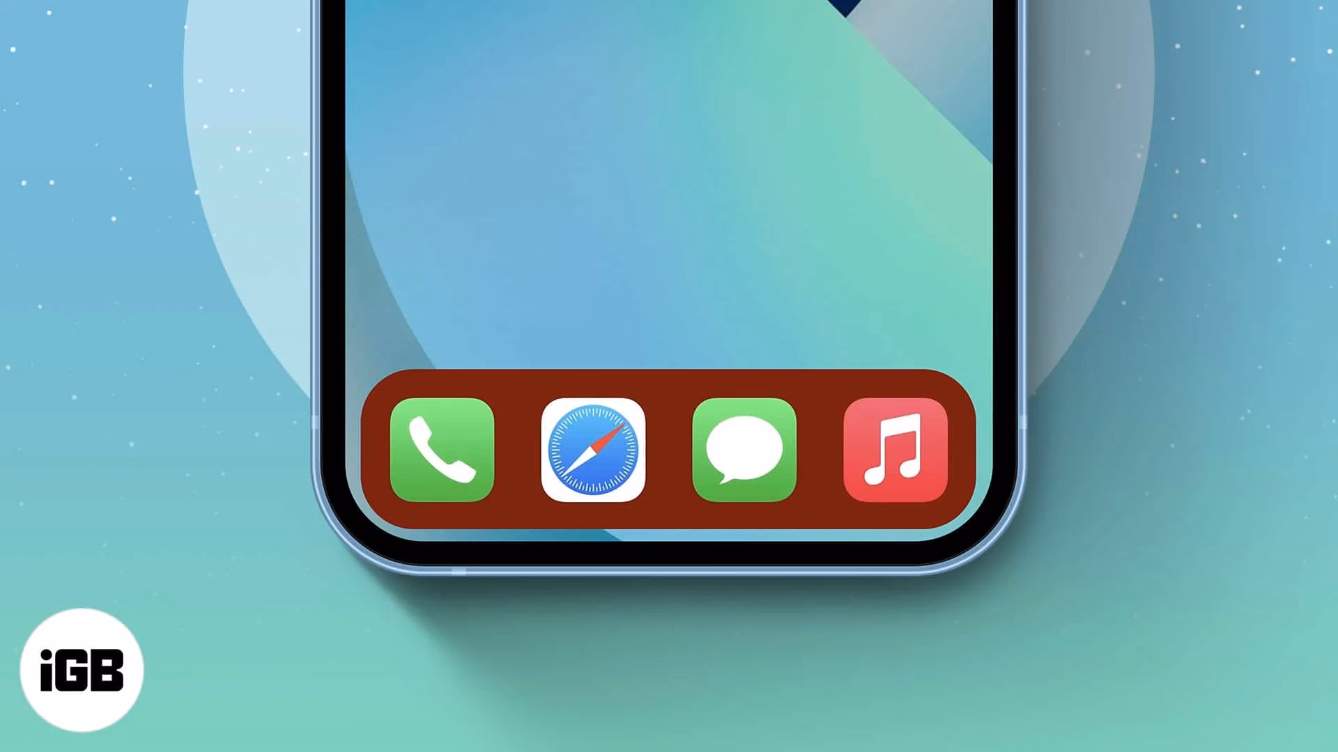 How do I get the bottom toolbar back on my iPhone?