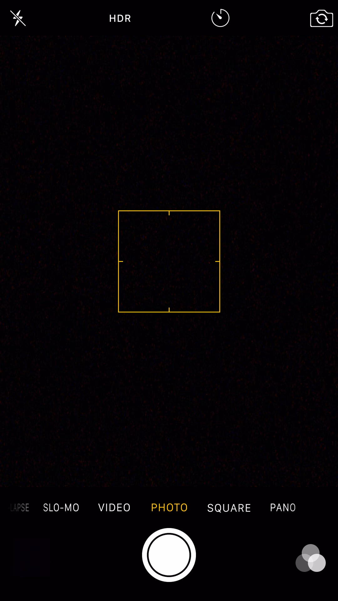 What causes a black screen on iPhone camera in iOS 16?