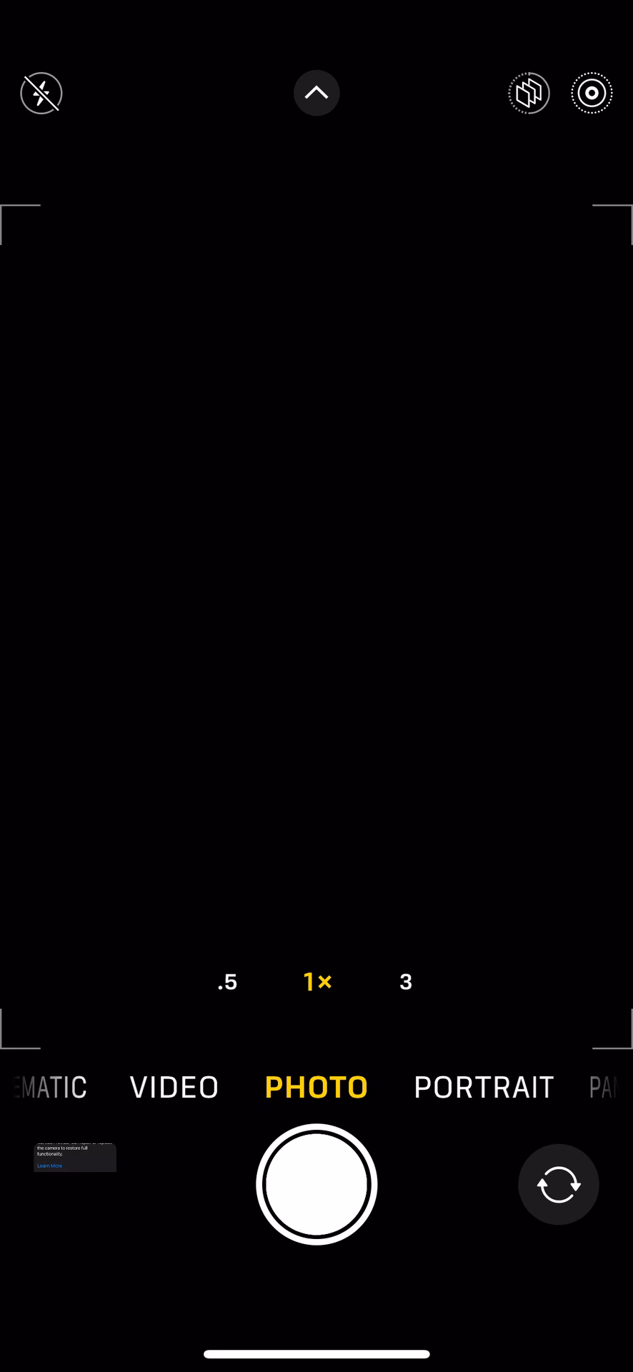 Why does Snapchat have a black screen?