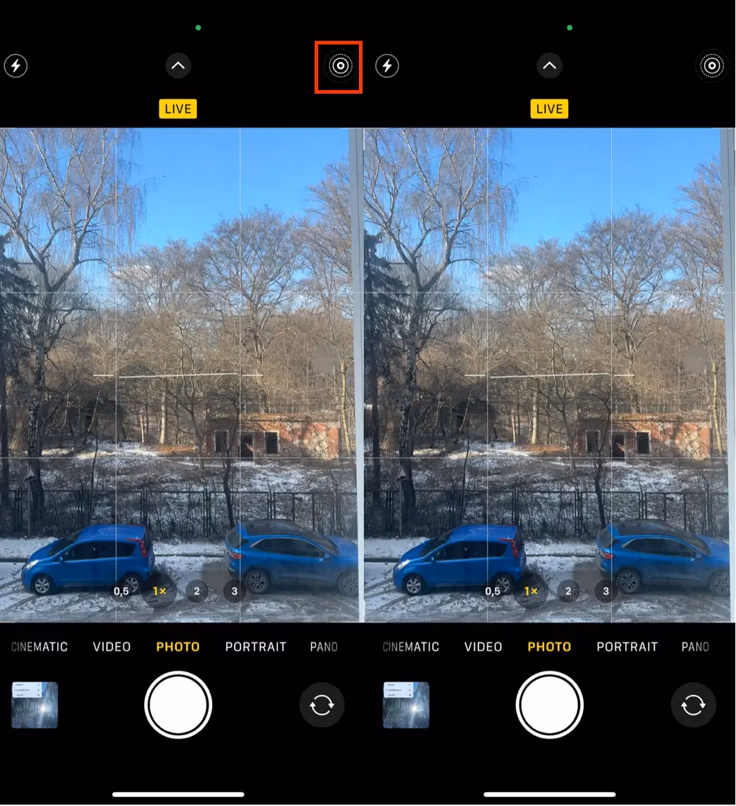 How to use long exposure on iPhone?