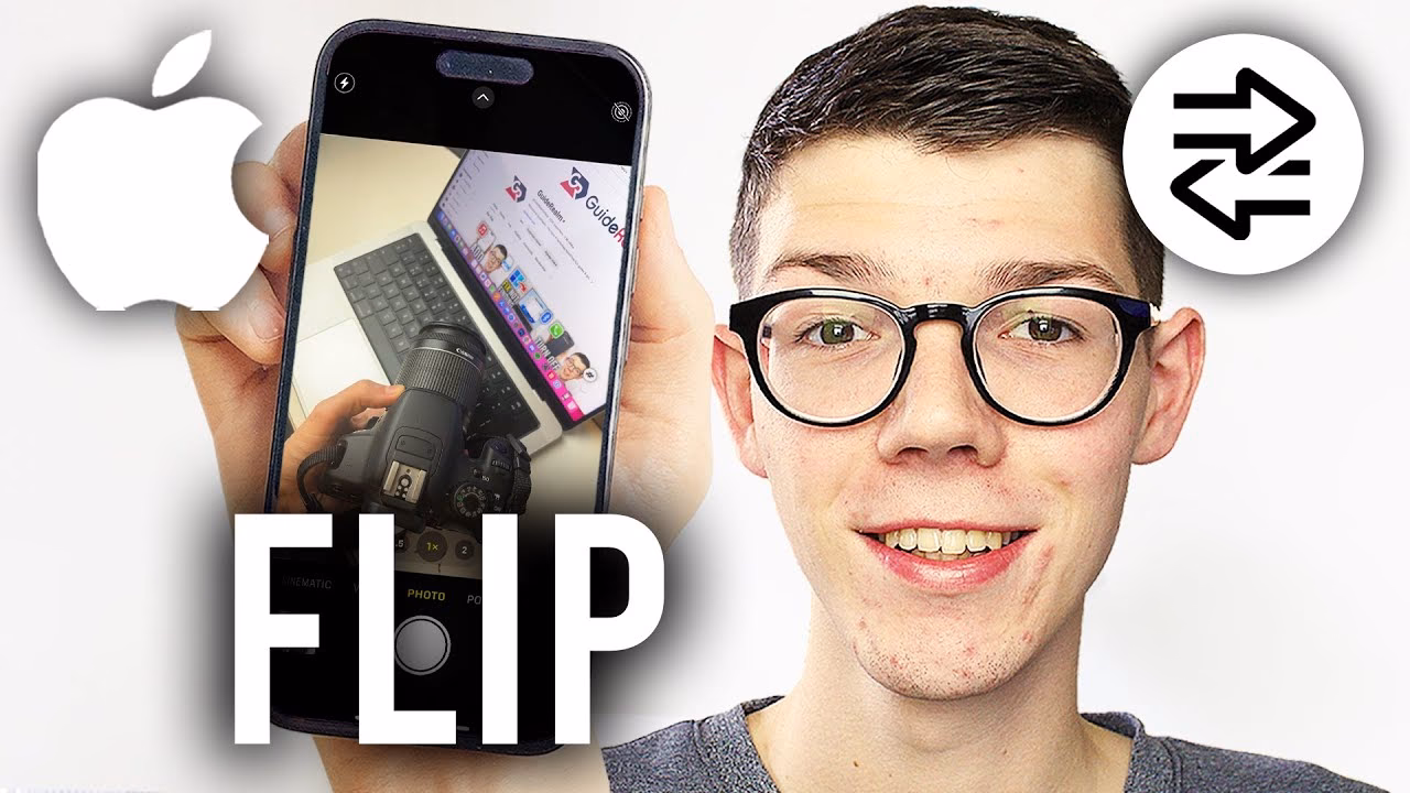 Does iPhone camera flip a picture?