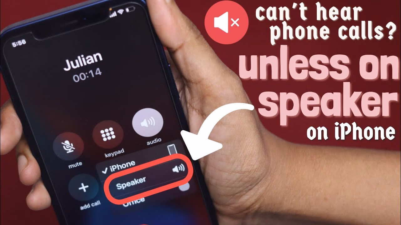 Can iPhone 13 hear phone calls on speaker?