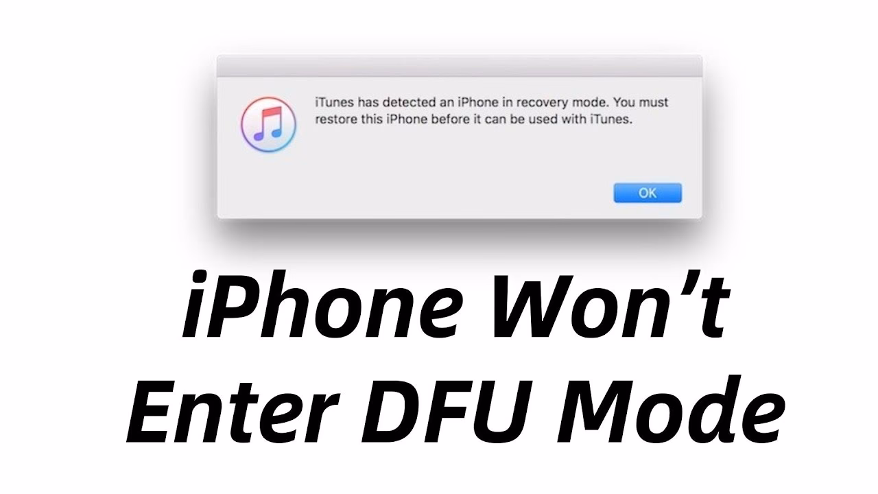 What is DFU mode on iPhone?