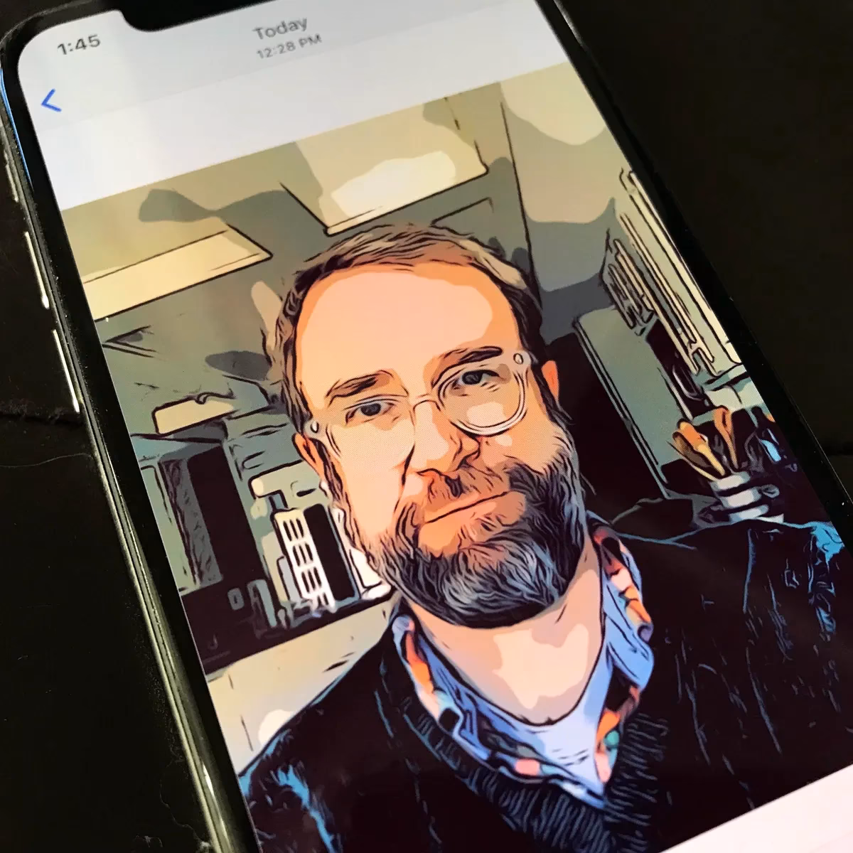 How do I use the cartoon filter?