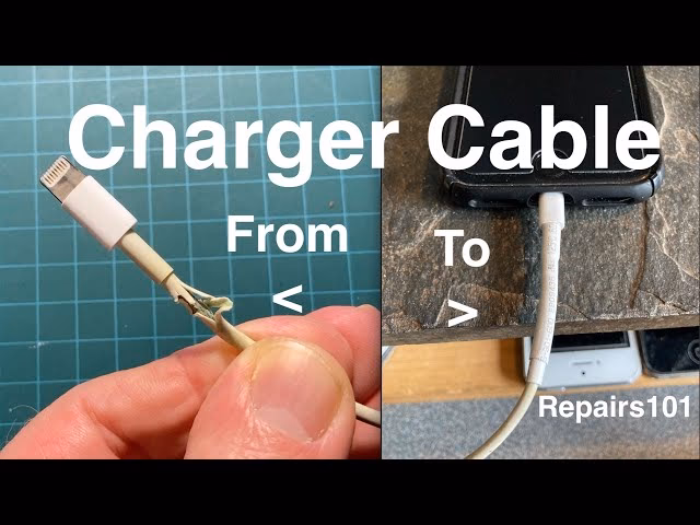 How do I Fix my iPhone charger cable?