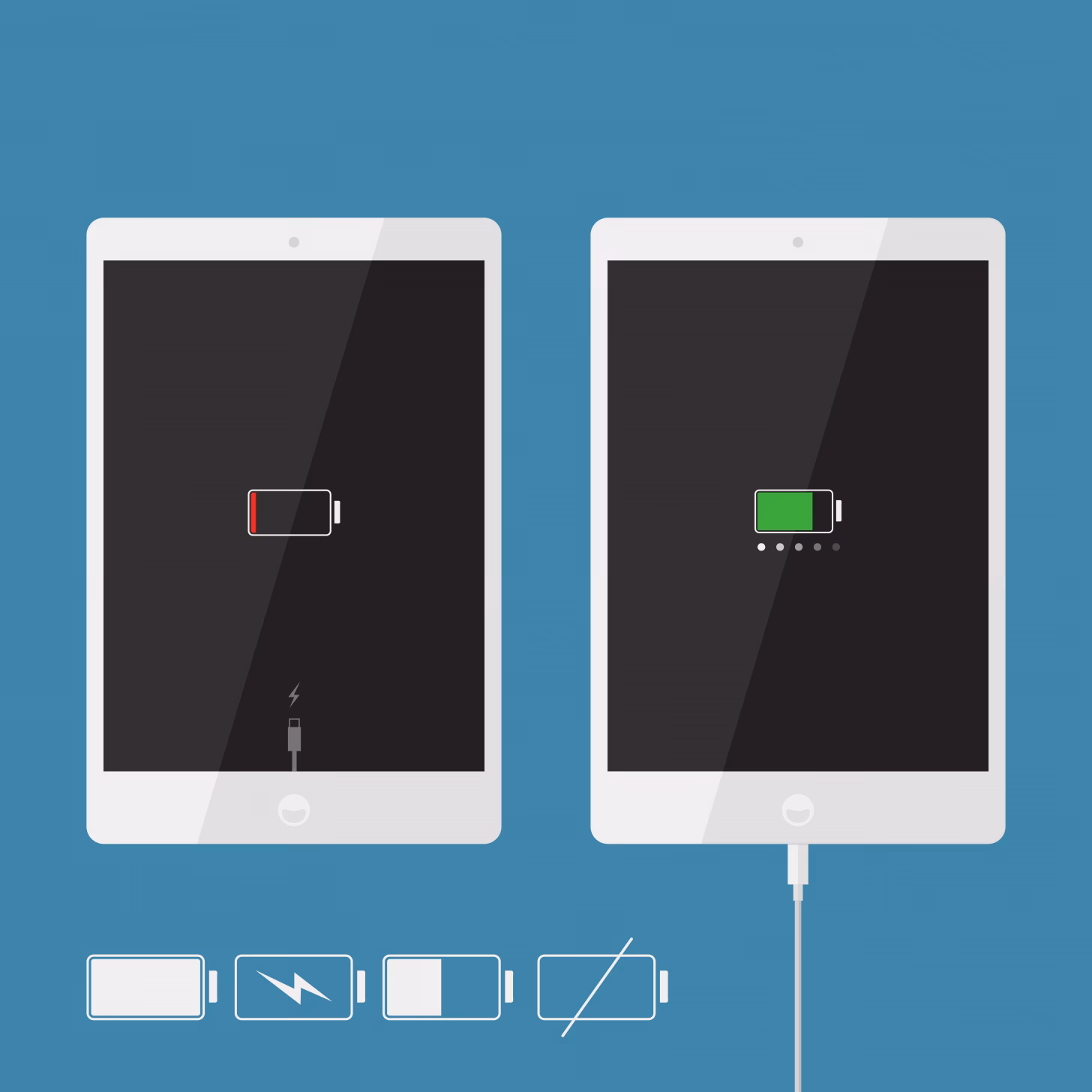 Why is my iPhone screen black after charging?