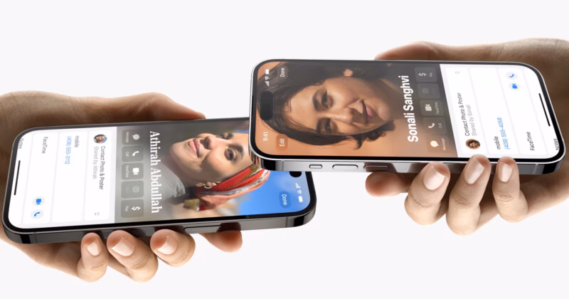 What is Apple's message in communication materials?