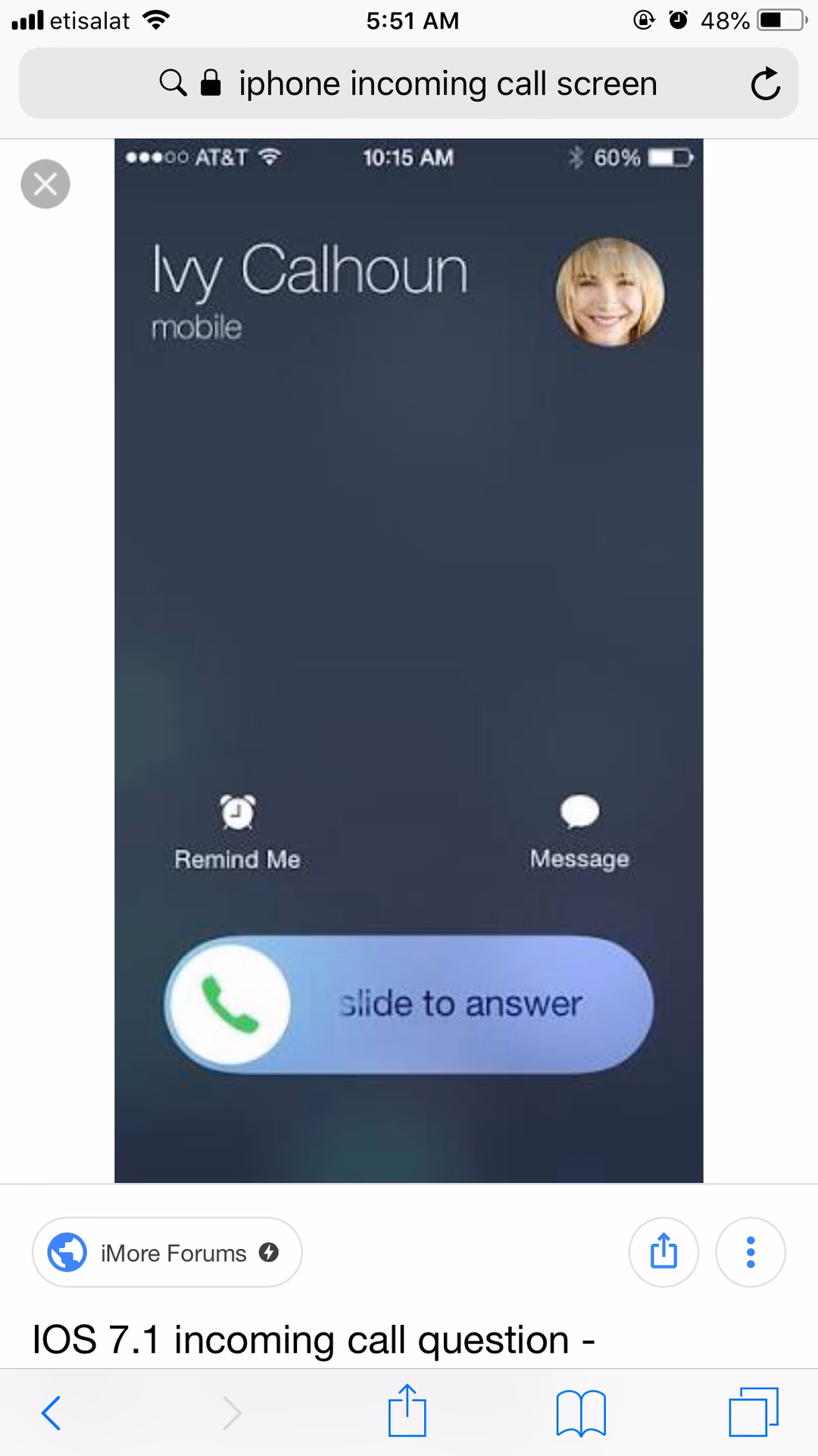 How do I set a contact photo on my iPhone?