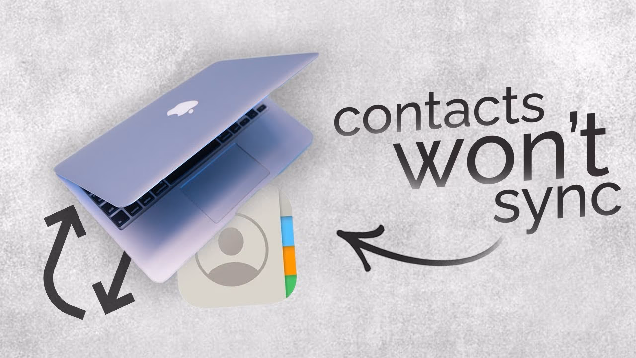 How to fix iCloud contacts not syncing on Mac?