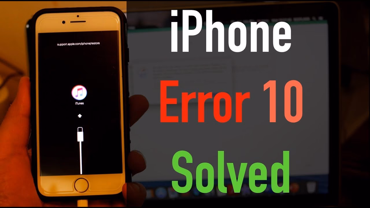 How do I fix a restore error on my iPhone?