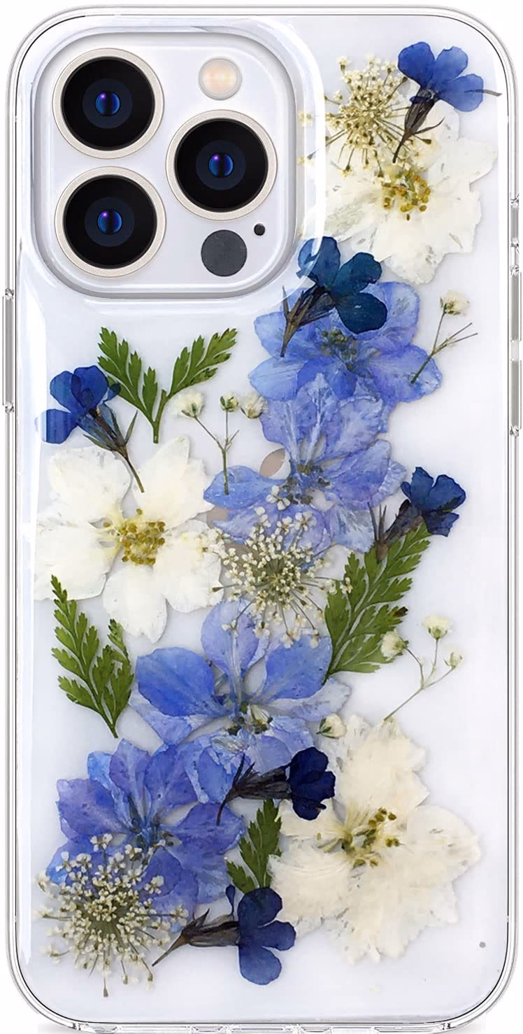 What flowers can I put in my iPhone case?