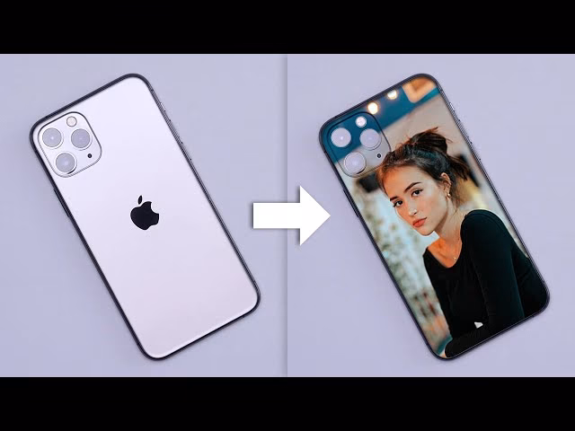 What are iPhone case mockup templates?