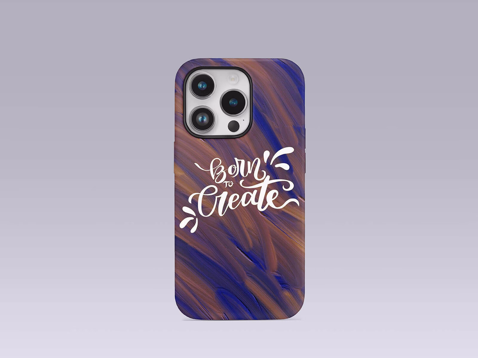 What is the size of the mockup of the iPhone case?