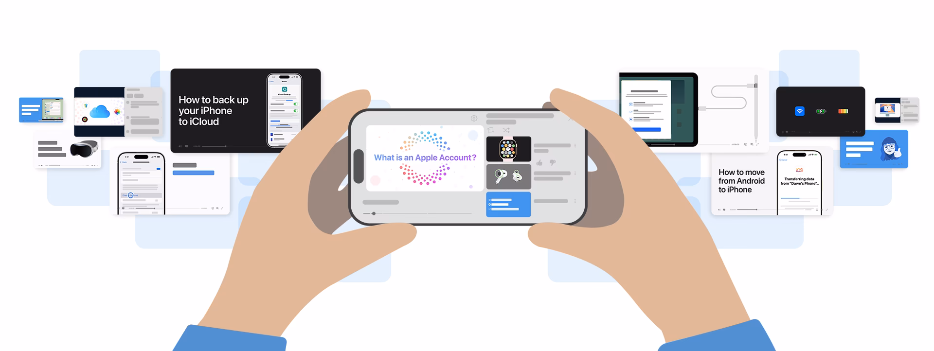 How do I get Apple support if I have an iPhone?