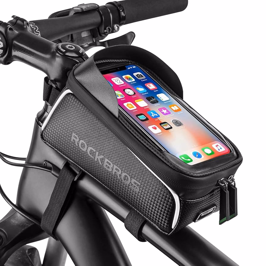 How to install a phone holder on a bike?