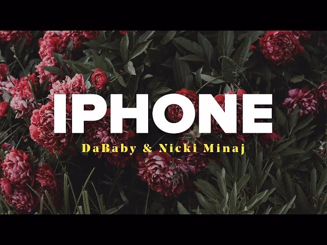 Why did Nicki Minaj sing 'DaBaby'?