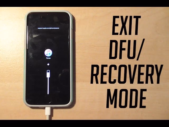 What happens if a device goes off in DFU mode?