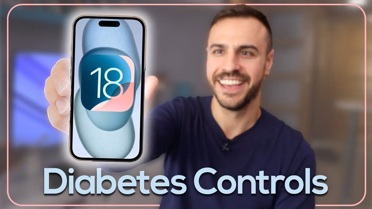 Is there a built-in diabetes management app for iPhone & Apple Watch?
