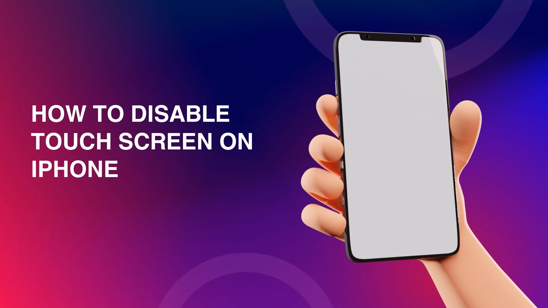 How do you Turn Off touch on Android?