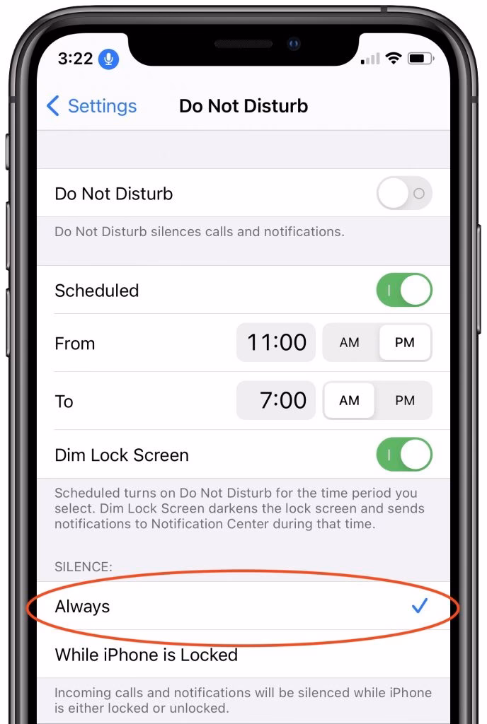 What is do Not Disturb mode?