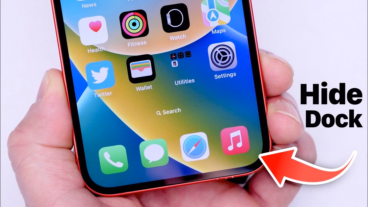 How to remove apps from the dock?