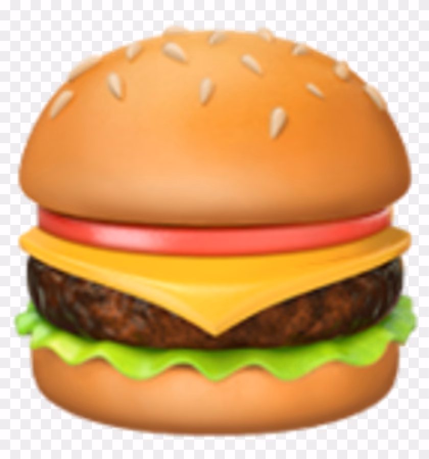 What food item represents the Burger emoji?