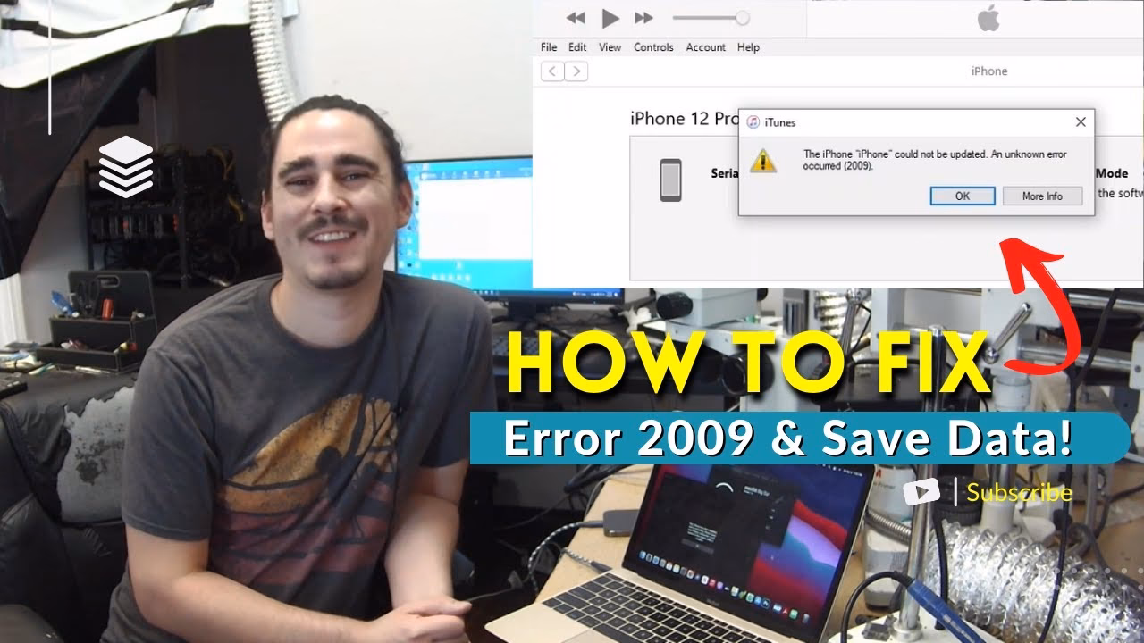 How to fix “error 2009” & other iOS device malfunctions?