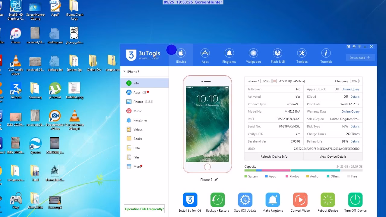 What is iTunes error 3503?