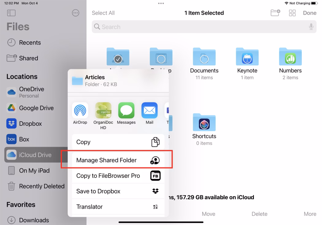Can I share files between Windows 10 & iPhone & iPad?