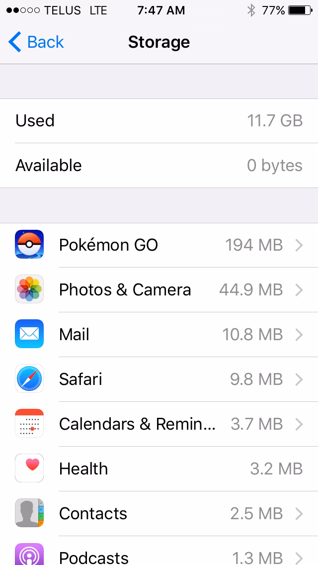 How to save data on iPhone?