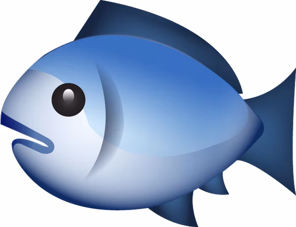 How do I add fish emojis to my post?