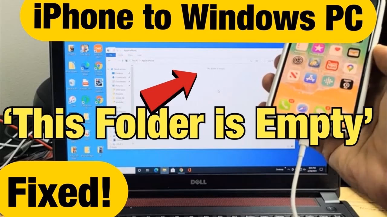 Why are my DCIM folders empty?