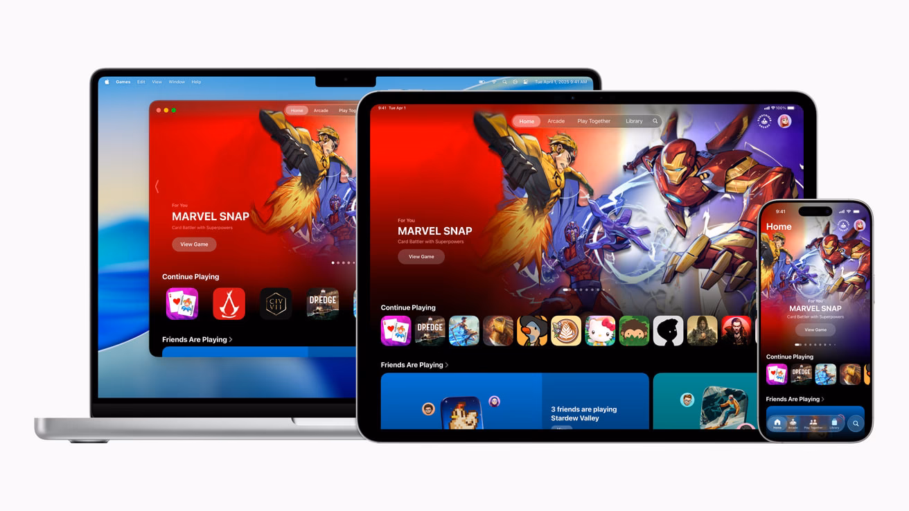 Where can I download the Apple games app?