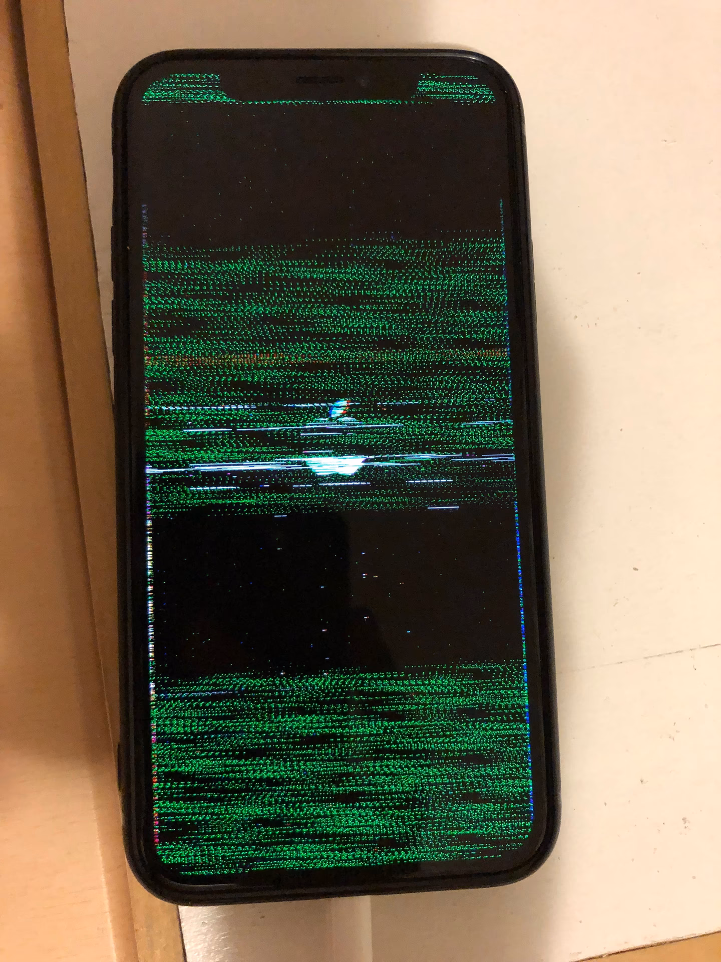 What is iPhone screen glitching?