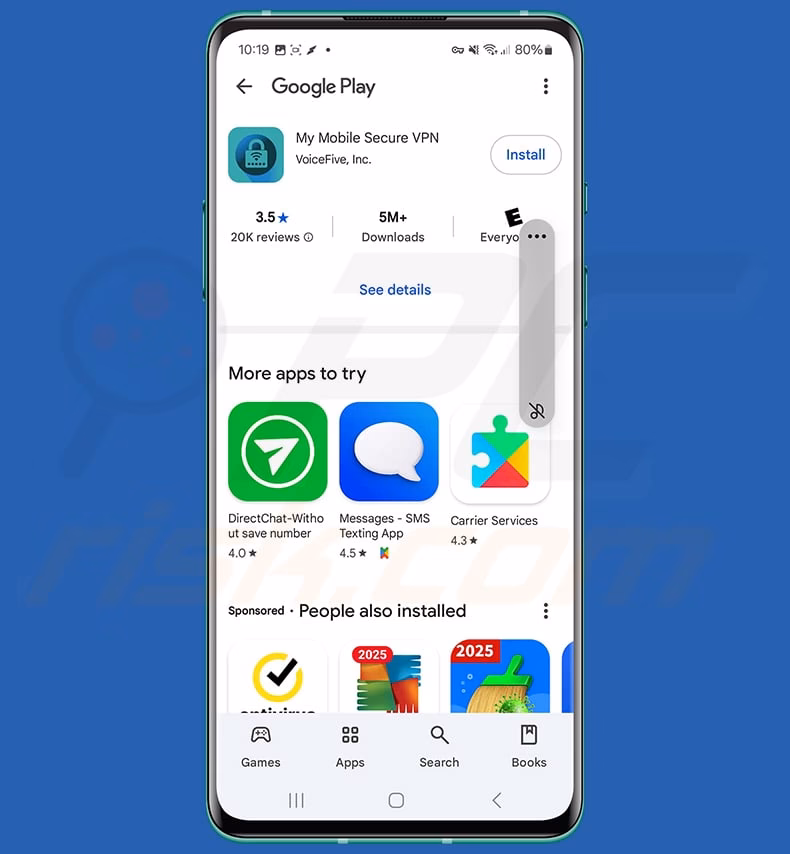 How to disable fraudulent website warning in iOS?