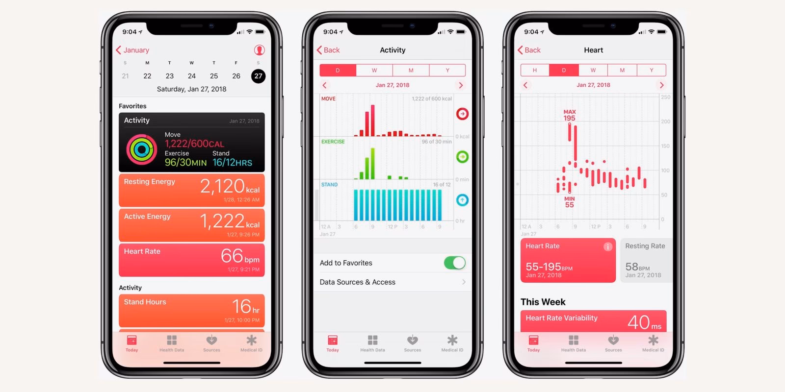 How do I get health data from my iPhone?