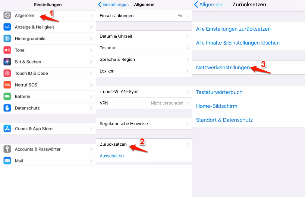 Wie kann ich iMessage senden und empfangen?