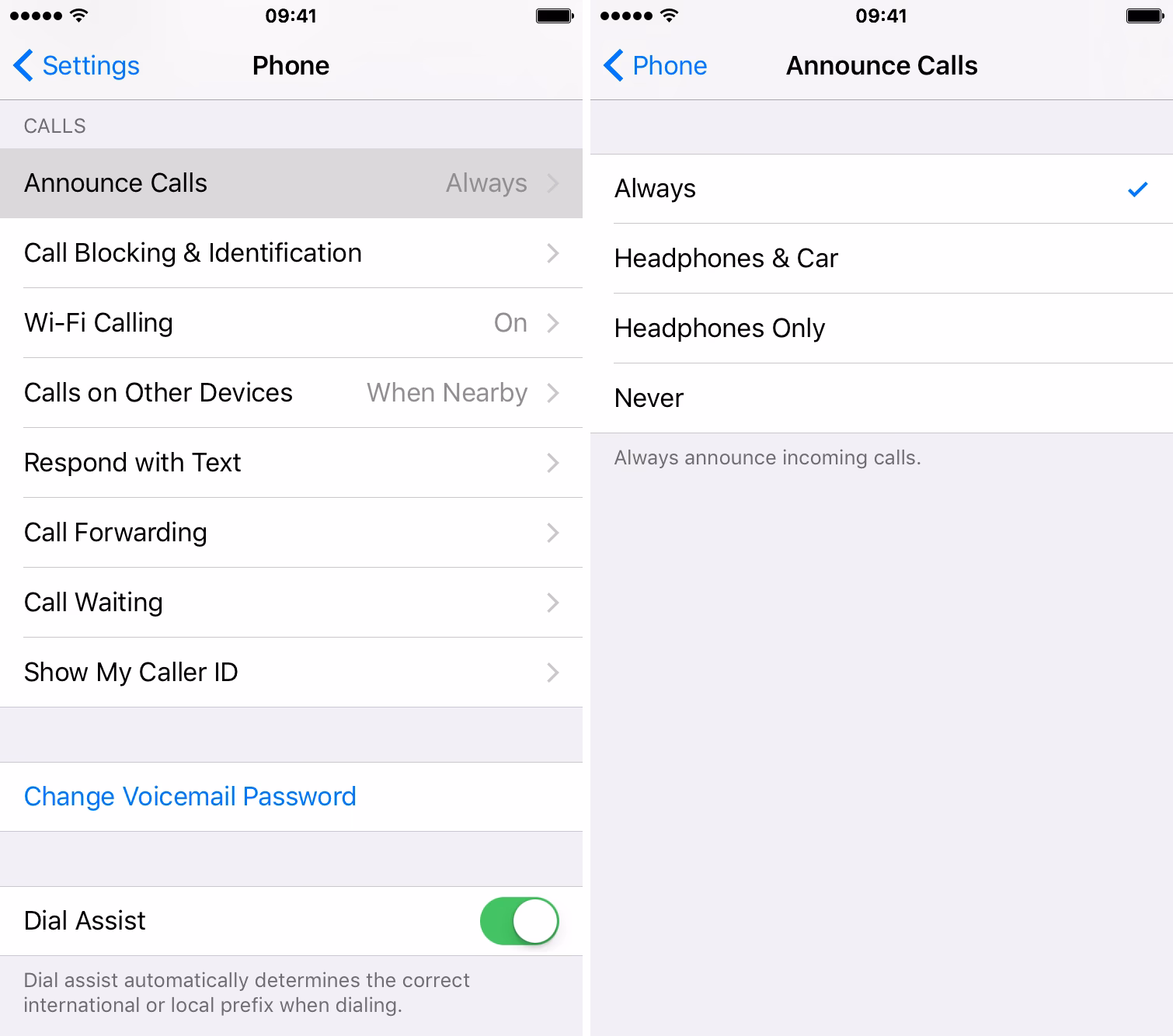 What is an incoming call on iPhone?